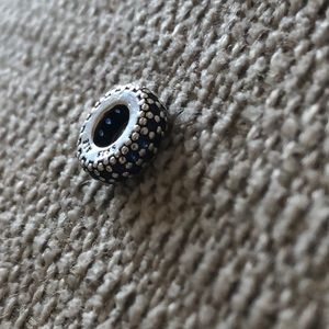 Pandora Blue Spacer Charm